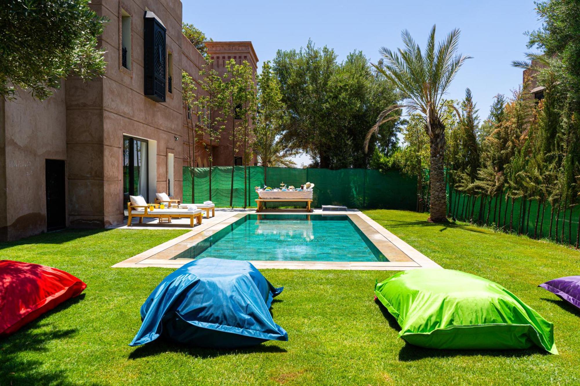Villa Oasis Private Pool Secure Complex Marrakesh Exterior foto